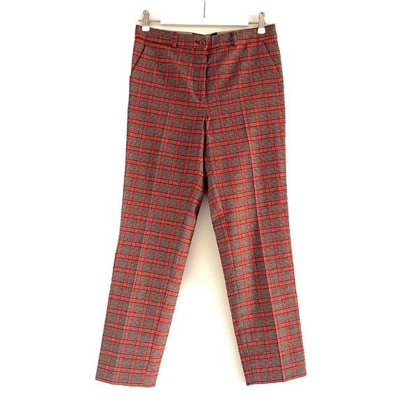 New Etro Tartan Trousers Size 6 - Picture 4 of 13